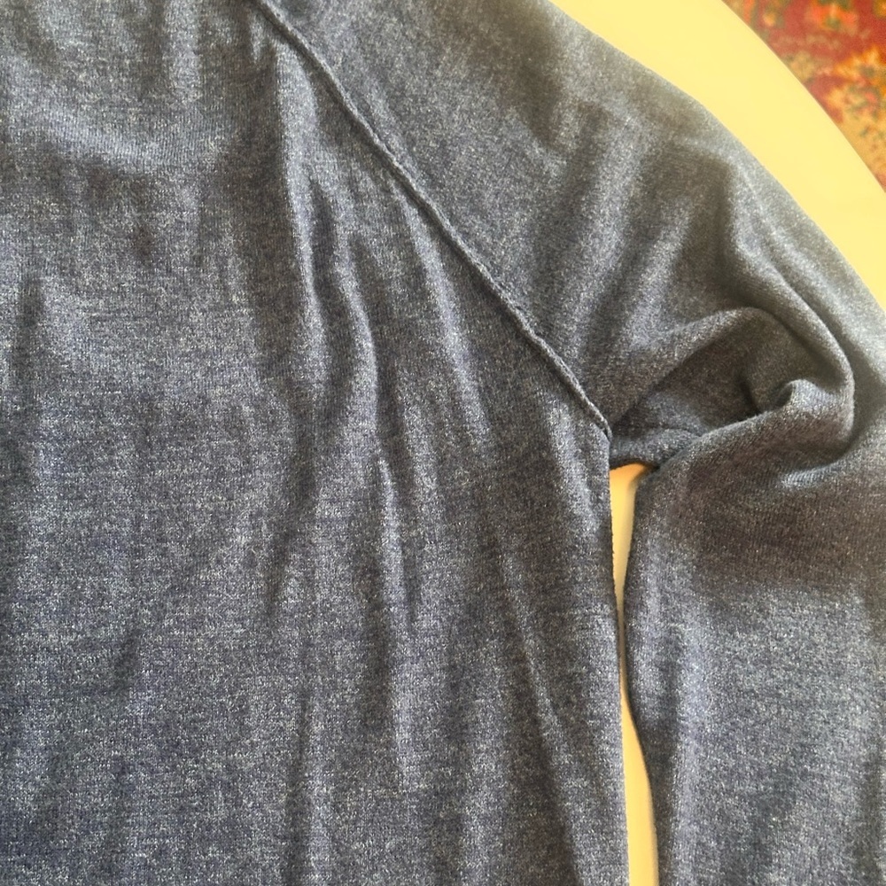Old Navy Blue Long Sleeve Sweater - Picture 2 of 6